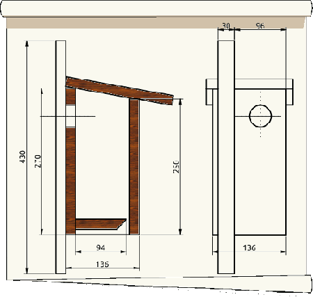 plan du nichoir sittelle